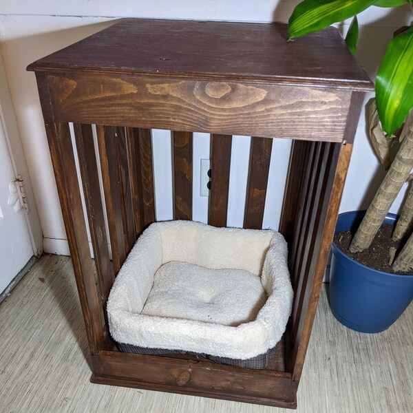 Dog Crate End Table Etsy