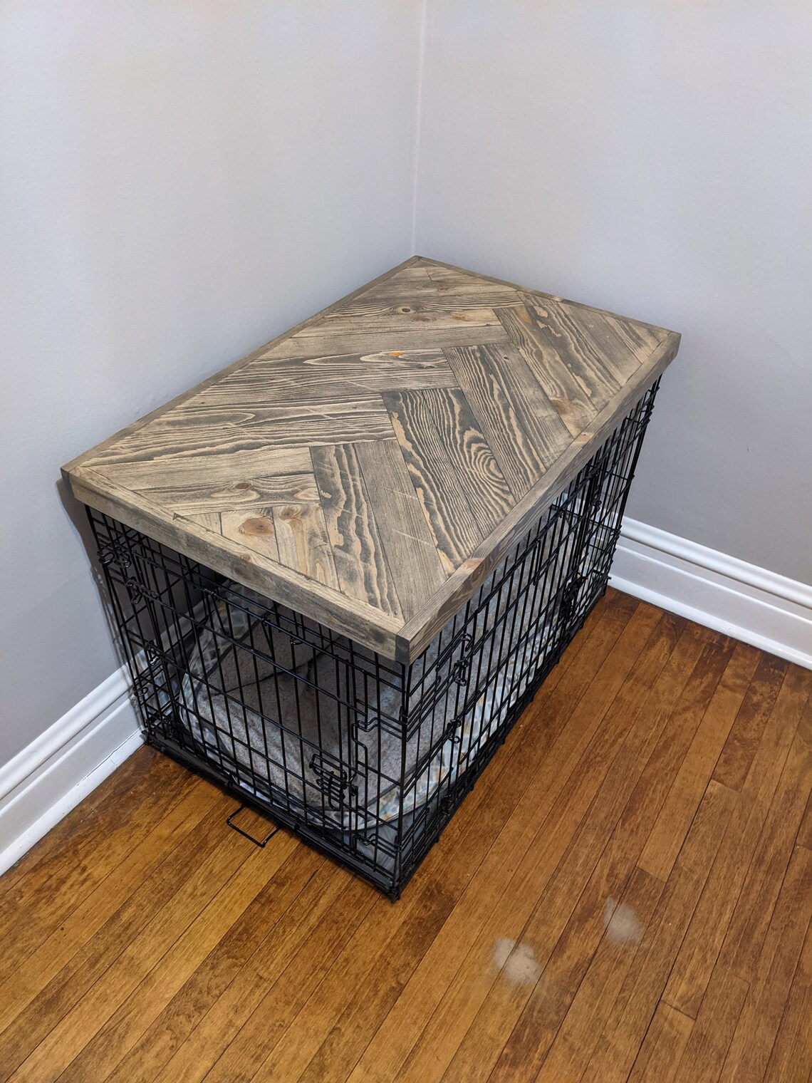 Dog crate topper Dog Crate Cover Dog Crate Table Top Dog Etsy