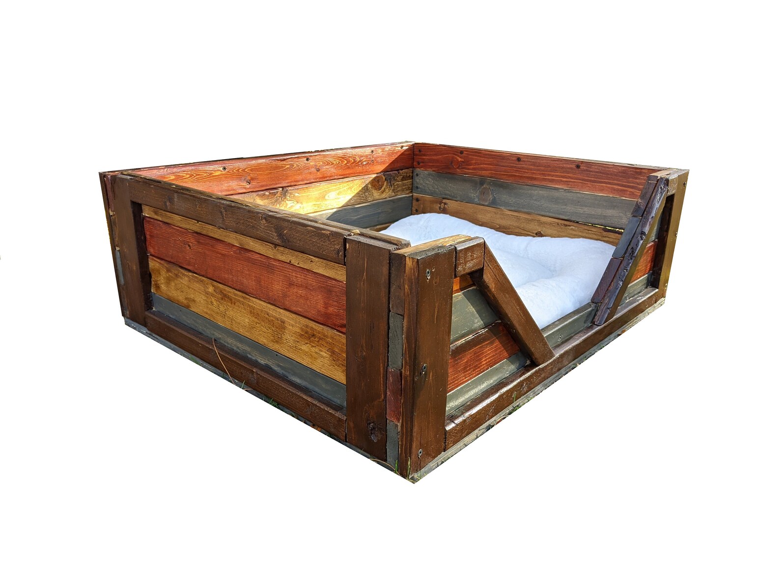 Dog Bed Furniture Dog Bed Frame Solid Wood Dog Bed Etsy