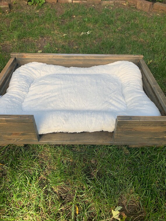 Rustic Wood Dog Bed Patio Dog Bed Salvaged Bed Dog House Etsy