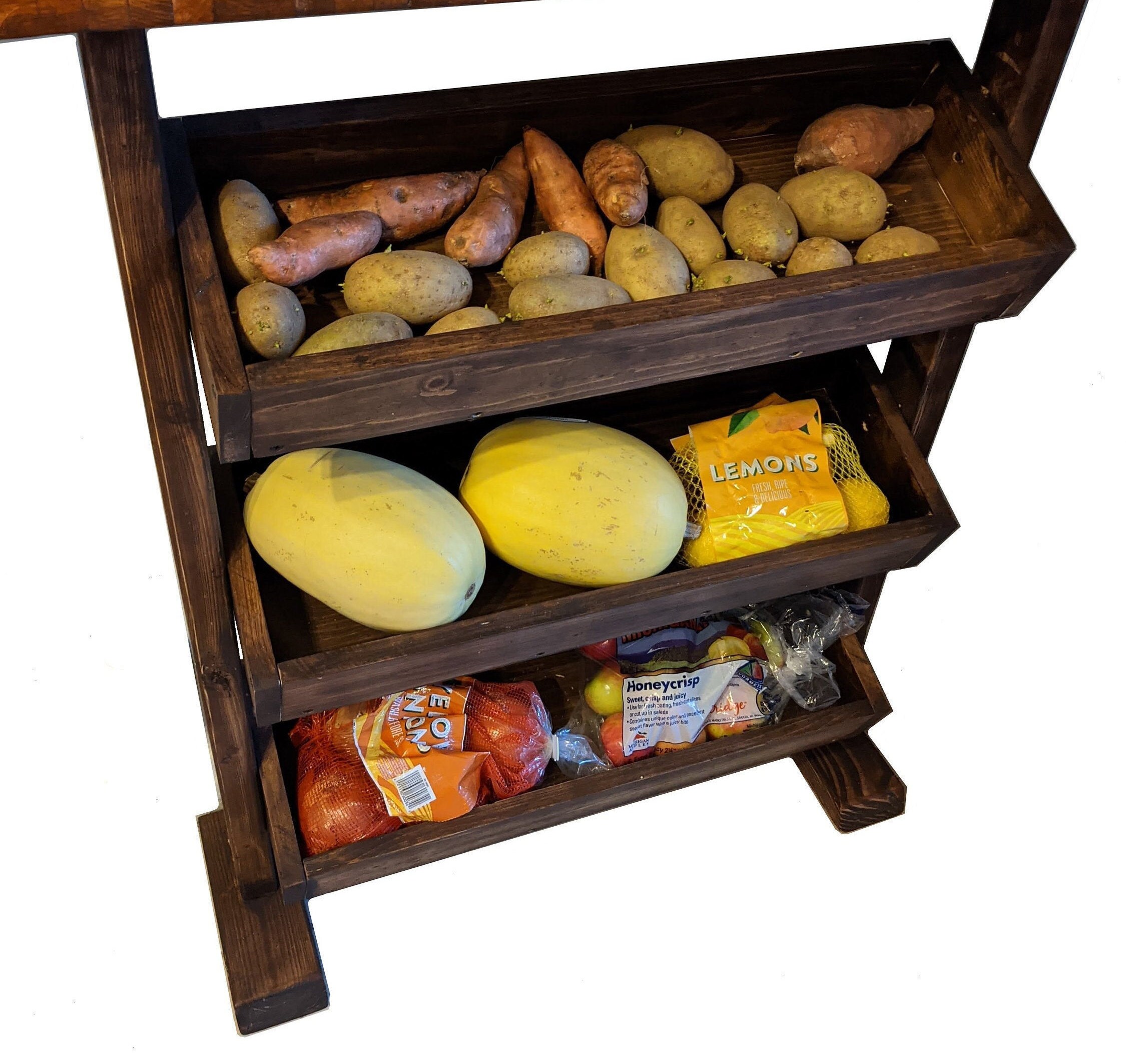 Produce Stand // Vegetable Stand // Produce Bin // Vegetable Etsy UK