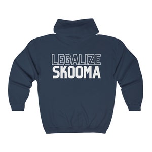 Legalize Skooma - Zip Front Hoodie