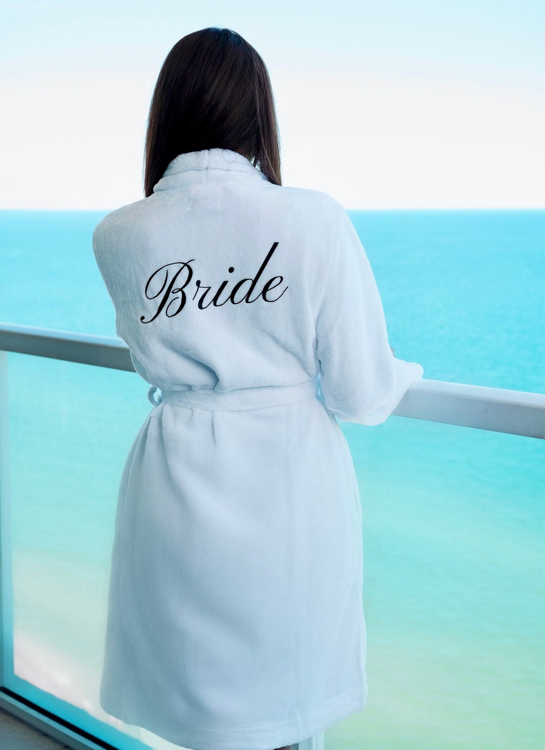 Bridal Personalized Bathrobes Wedding Robe for Bride Custom Etsy