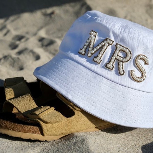 Mrs Custom Bucket Hat Etsy