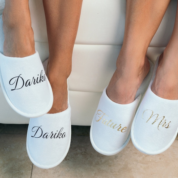 Women Personalized Spa Slippers Beauty Salon Spa Slippers Nurse Slippers Hotel Logo Guests Slippers Airbnb Guests Slippers Men Slippers