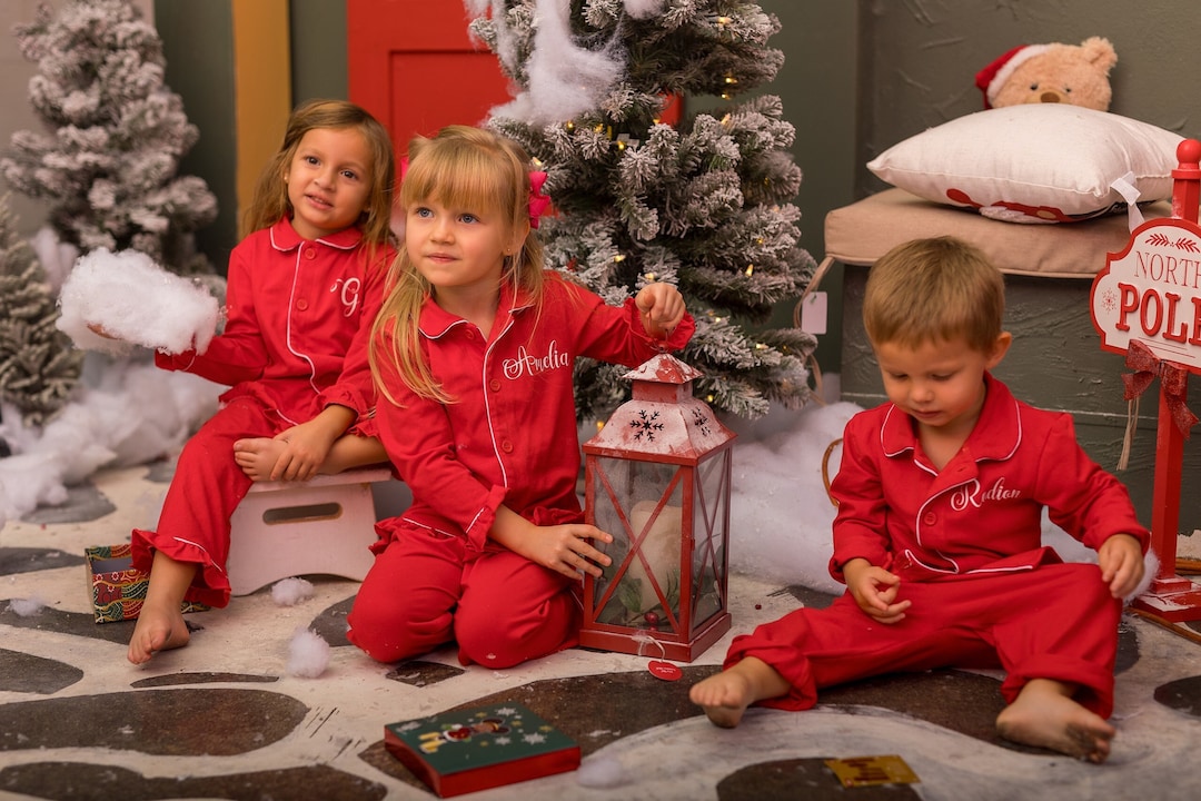 Custom Kids Pajamas for Christmas Christmas Pajama for Girl Toddler