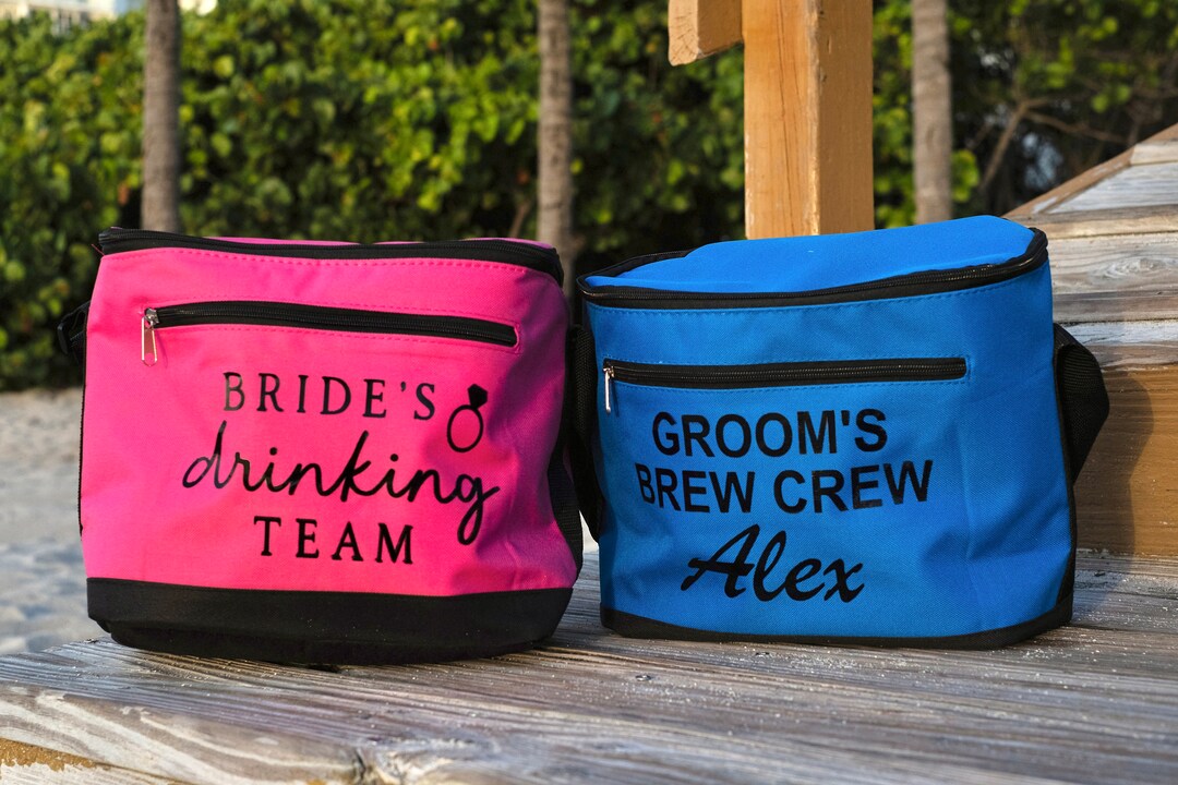 Beach Party Cooler Bag / Custom Can Cooler / Boat Party Favors Etsy UK