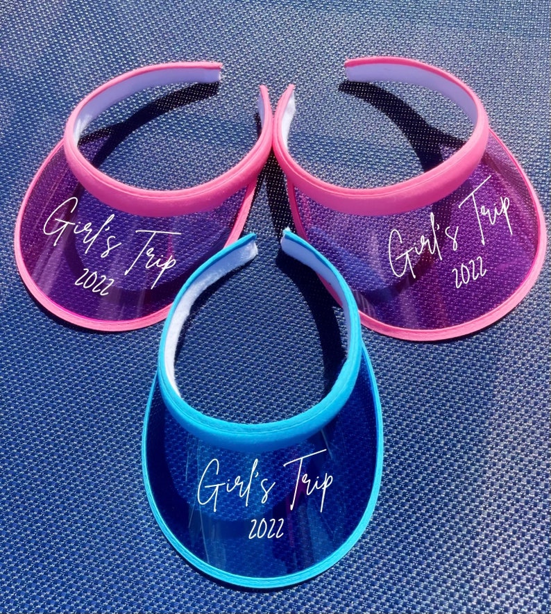 Custom Sun Visors for Women Bride Squad Sun Visor Bride Sun Etsy