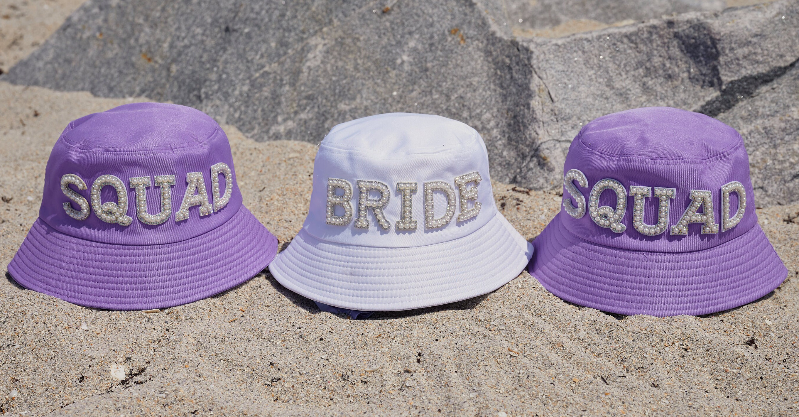 Bride Squad Tribe Pearl Bucket Hat Personalized Bridesmaids Gifts Bridal Shower Gift Wifey Bucket Hat Gift for Bride Future Mrs Bucket Hat