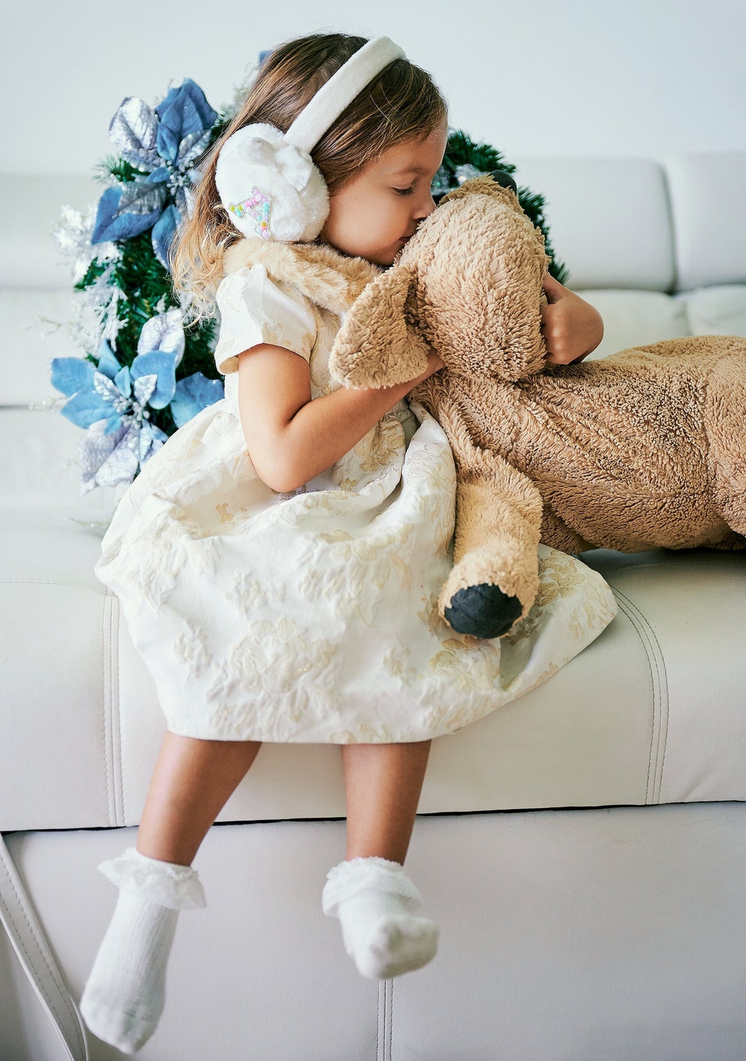 Personalized Kids Earmuffs Fur Winter Earmuffs Little Girl Toddler Girl