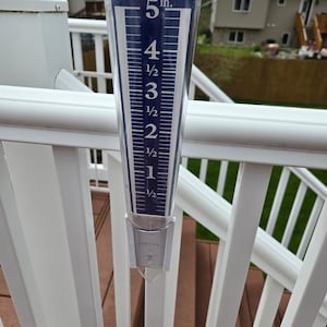 AcuRite Rain Gauge Mount for Deck