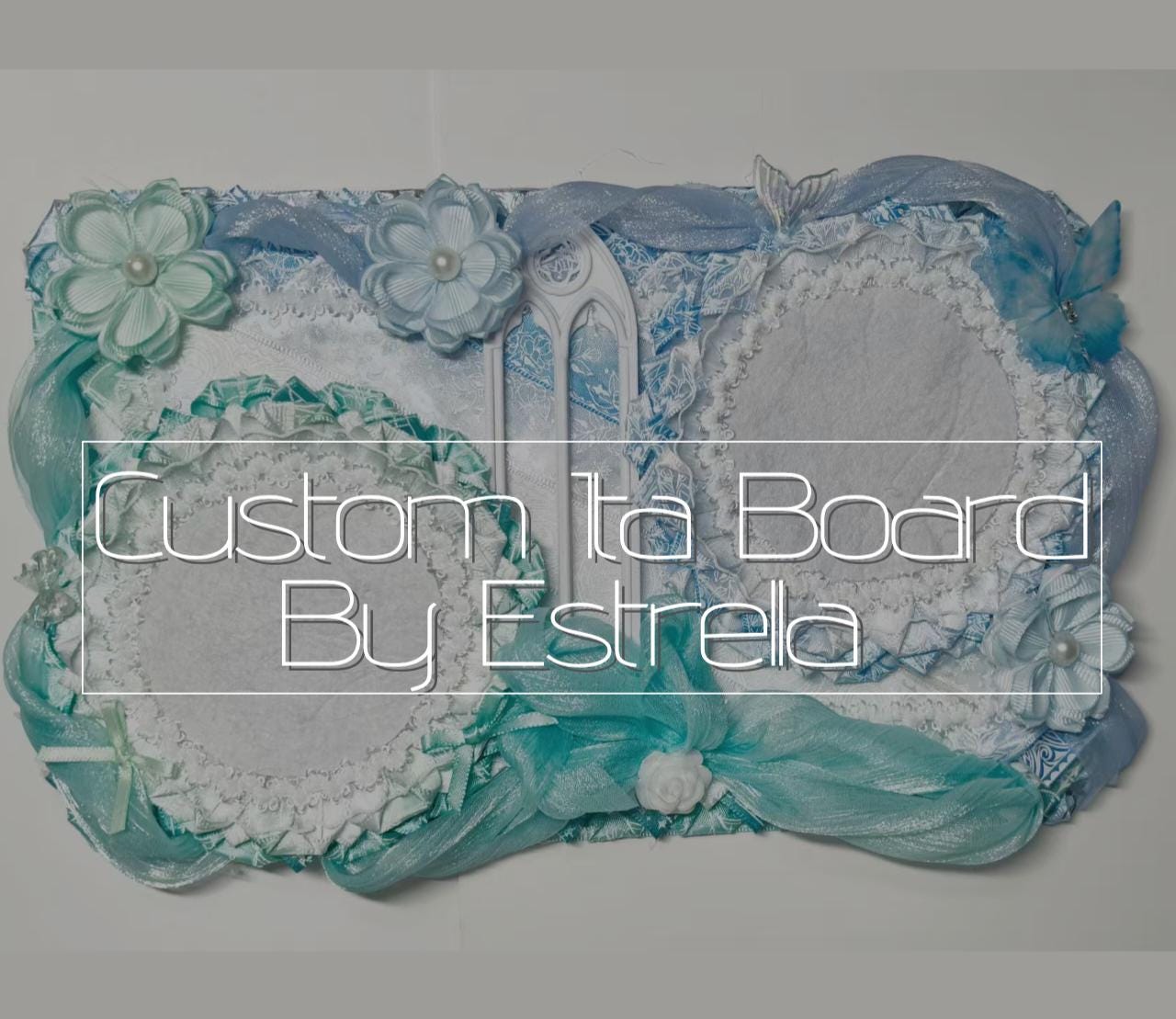Custom Aesthetic Ita board Comissions ( Message me!) | Ita Bag Board Bag Decor, Ribbon, Anime, Cartoon | Artist: Estrella