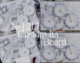 Custom Ita board Comissions ( Please message me!) | Ita Bag Ita Board Bag Decor, Ribbon, Anime, Cartoon badge, card | Artist: N-1217