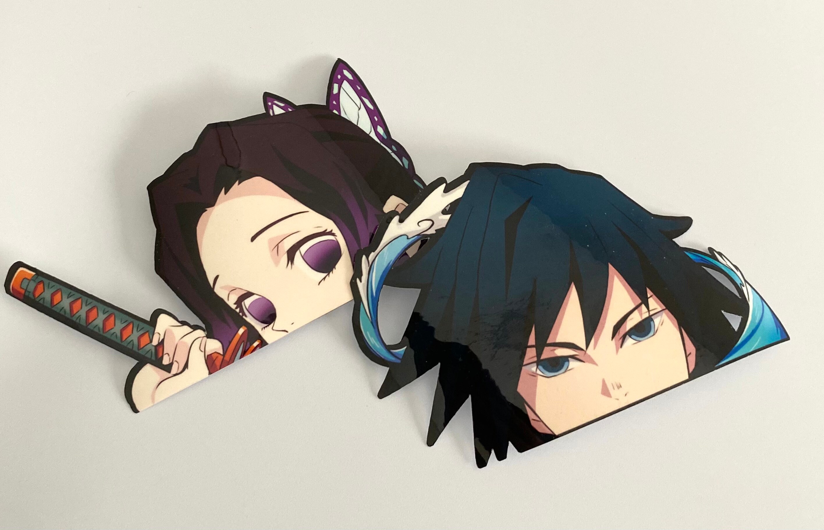Disliked by people & bugs Anime peeker sticker