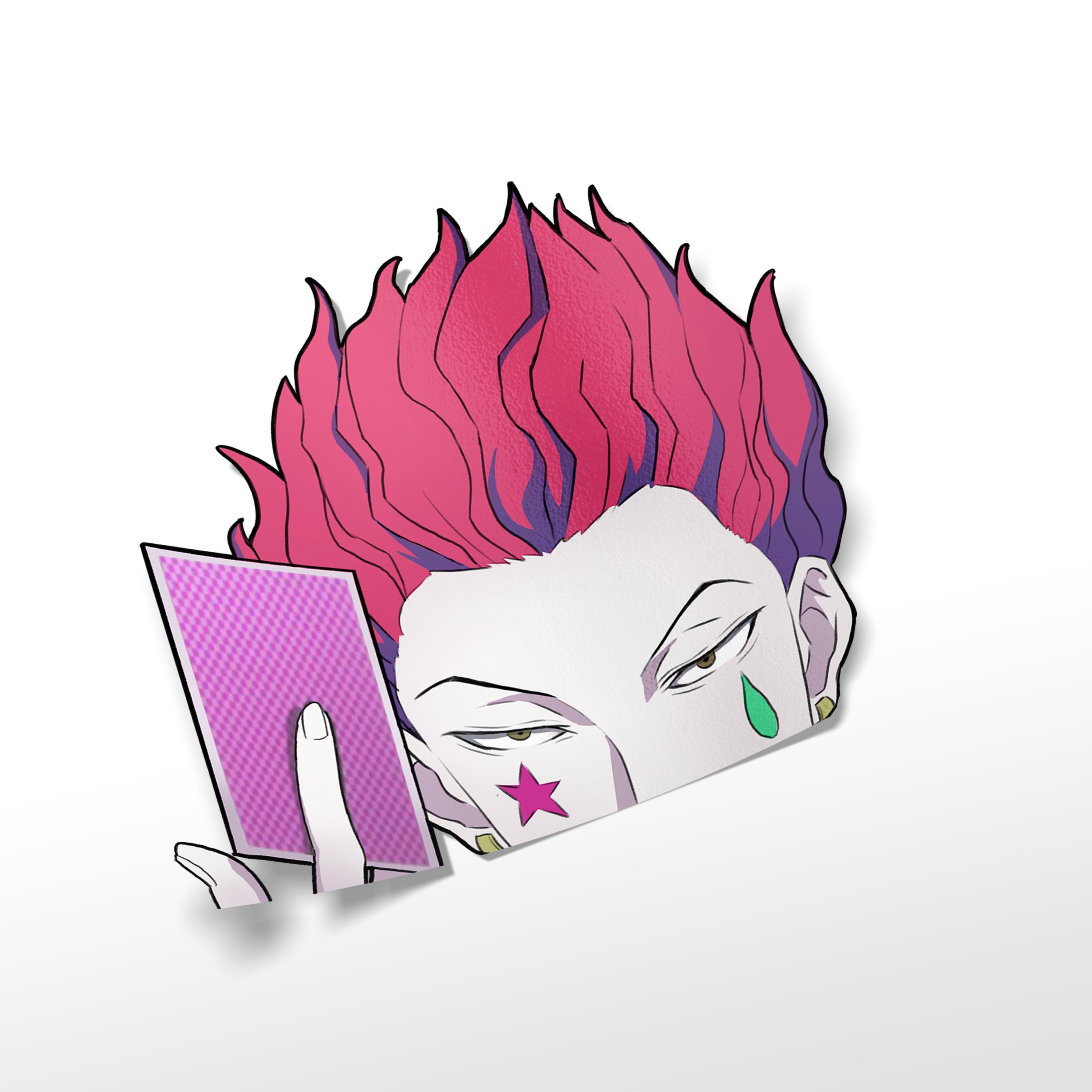 Ohhhhhhhh Anime Peeker Sticker/ Car Decal / Labtop Vinyl - Etsy Israel