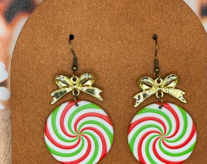 Peppermint Dangle Earrings
