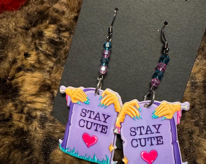 Stay Cute Dangle Earrings