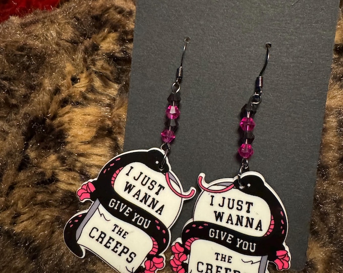 Give You the Creeps Dangle Earrings