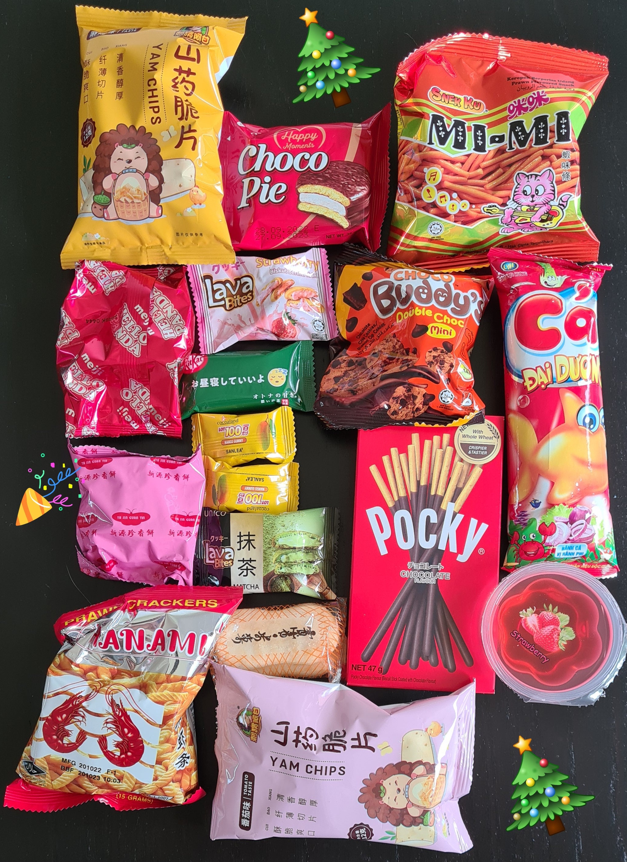 Mystery Asian Snack Box | Japanese, Korean, Chinese Treats (halal