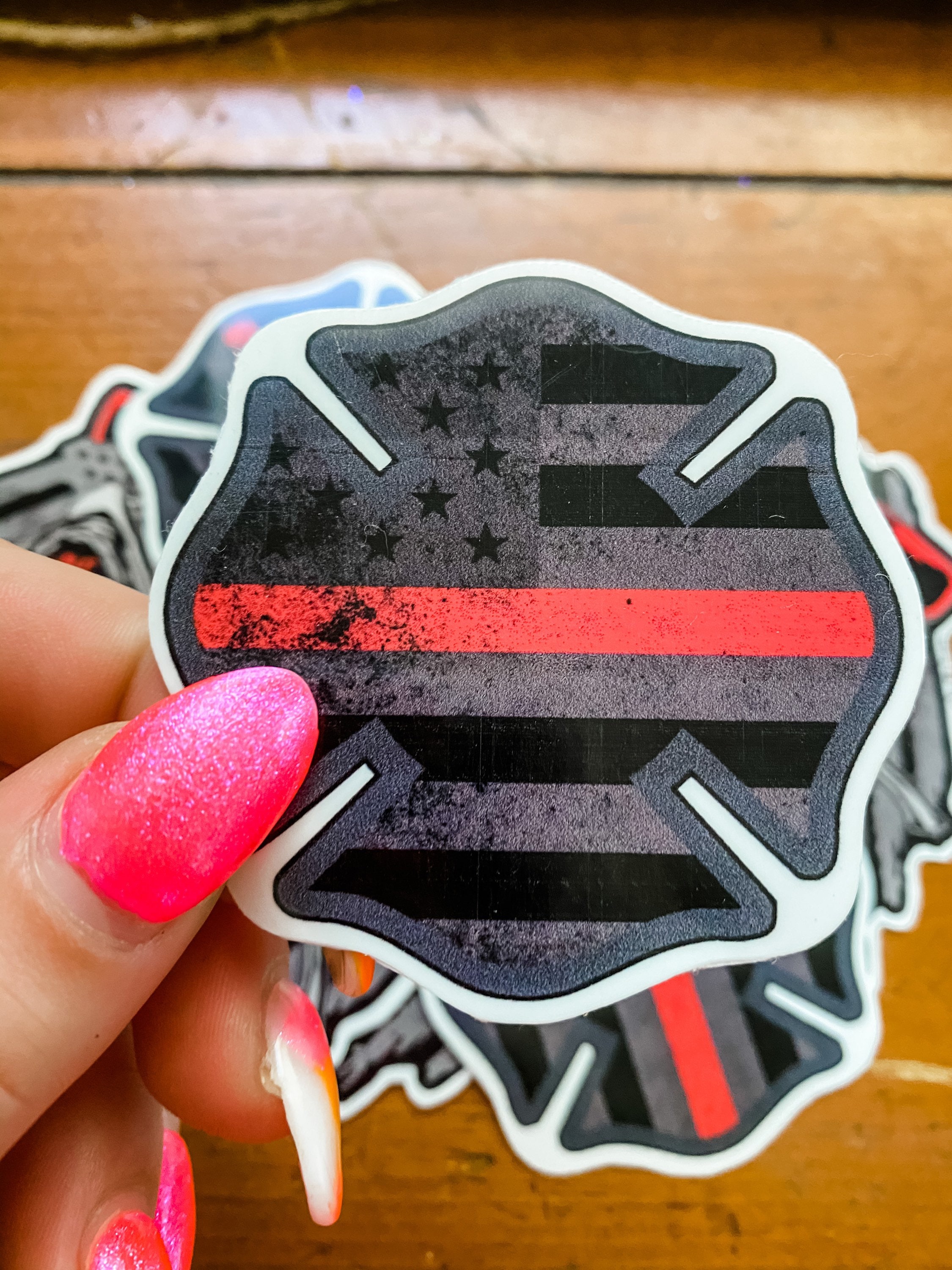 Fogot Sticker Fire Fighter Sticker - Etsy