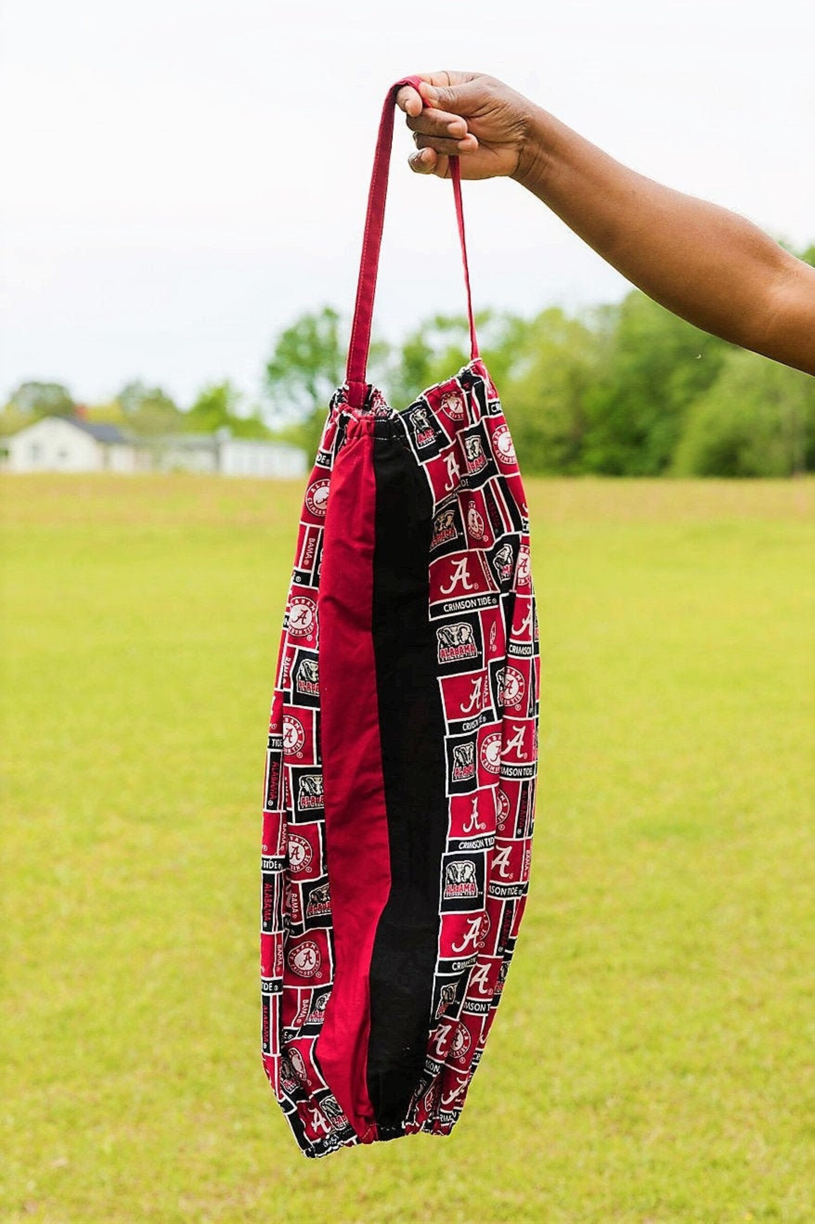 Handsewn Grocery Bag Holder Kitchen Organizer Fabric Grocery Etsy