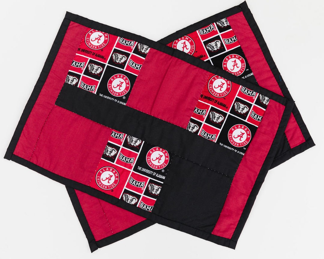 Handsewn Placemat Set, Quilted Placemat, Placemat, Table Mat, Gee's