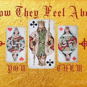 Psychische Tarot-Lesung von Intuitive PsychicWie sie für Sie fühlen im Vergleich zu dem, was sie für sie empfinden Tarot-Lesung