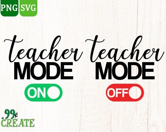Download Teacher Mode Svg Etsy