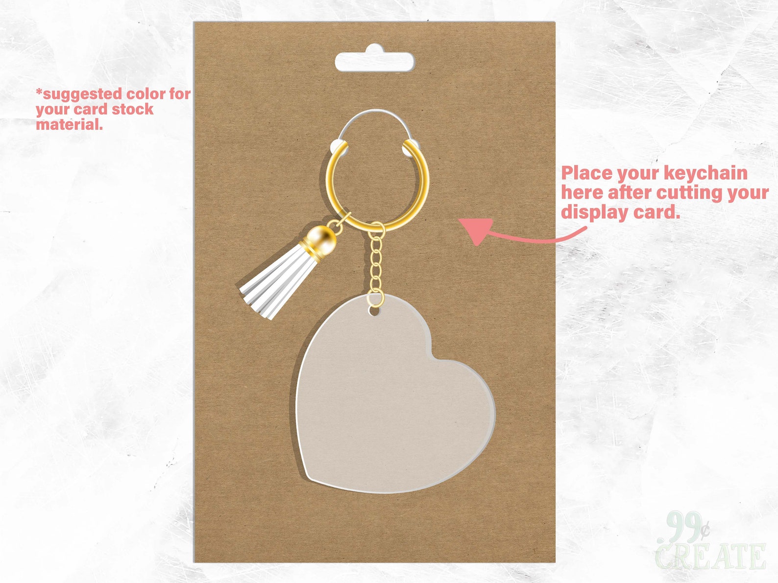 Keyring Display Card Svg Bundle PNG SVG Cricut Svg Etsy