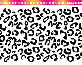 Leopard Print SVG Animal Print SVG Cut File Leopard Svg | Svg Png  Digital Download file |