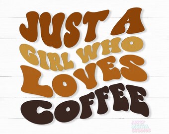 Retro Coffee Lover SVG: Cricut Cut File, Mug Design (Digital Download)
