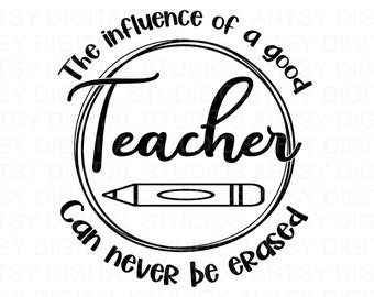 Teacher Appreciation SVG: One Loved Teacher, Cricut Cut File (Digital Download)