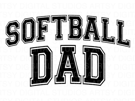 Softball Dad Svg Png Fathers Day Svg Png Softball Dad Svg - Etsy Australia