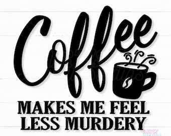 Funny Coffee Quote SVG: Caffeine Queen Cut File (Digital Download)