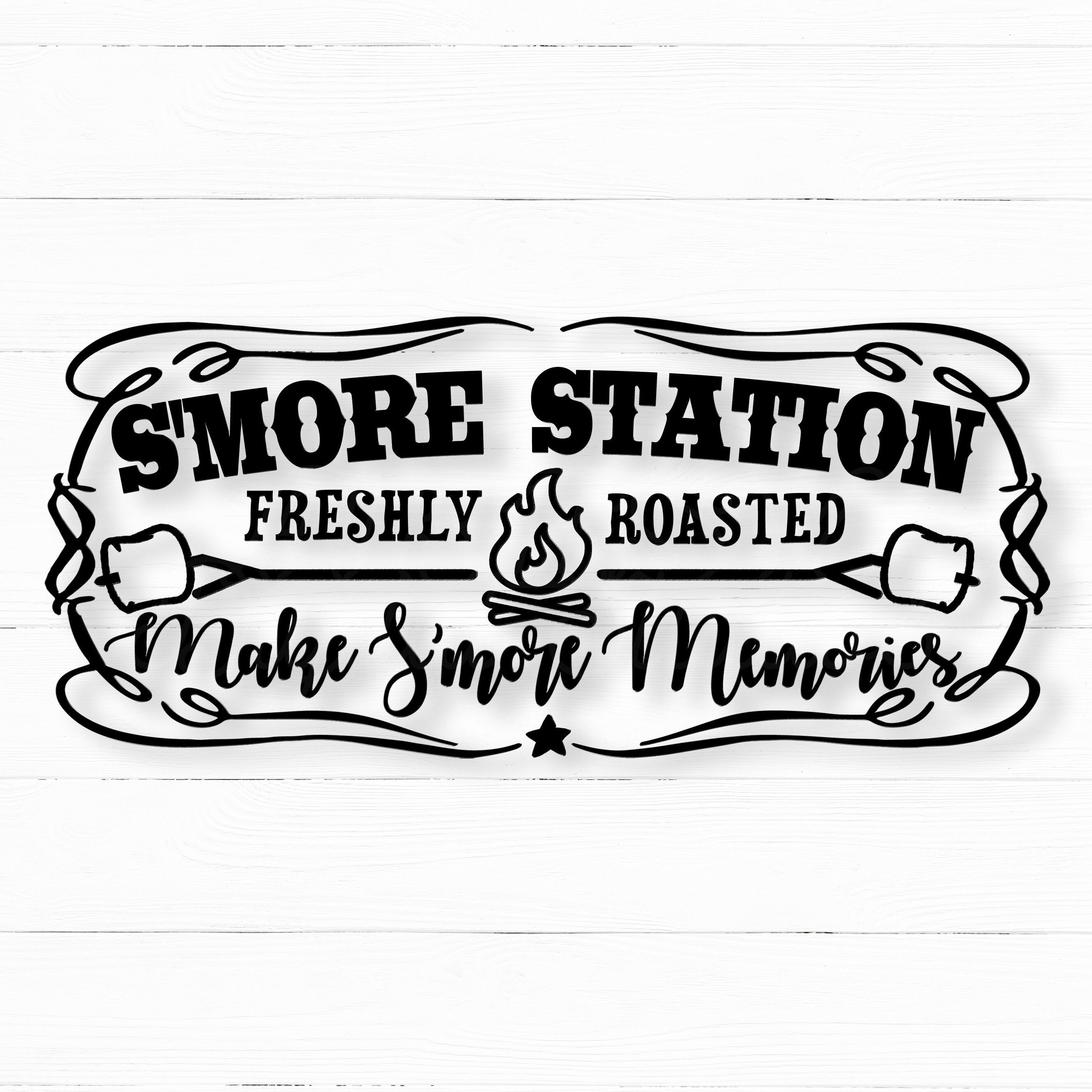 Making Smore Memories SVG, PNG,Cricut, Silhouette, Cricut svg, Camping svg, Smores svg, Smore Station svg, Summer Svg, Camper svg