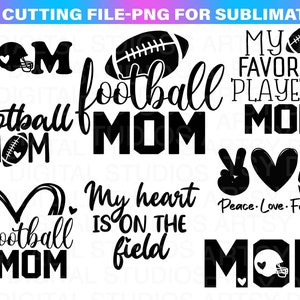 Football Mom svg bundle, football svg, football shirt svg, football mama svg, football team svg, game day svg, sports svg, cricut silhouette
