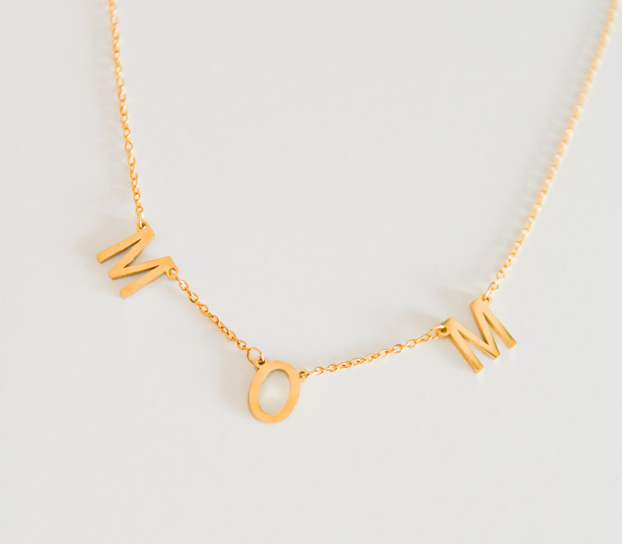 Initial Necklace Gold Chain Where Can I Get A Custom Necklace Made