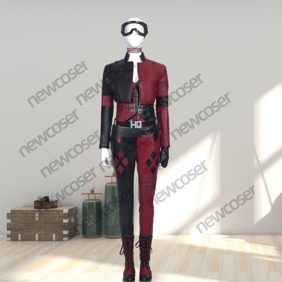 The Suicide Squad Harley Quinn Cosplay Costume Adult Harley - Etsy Hong Kong