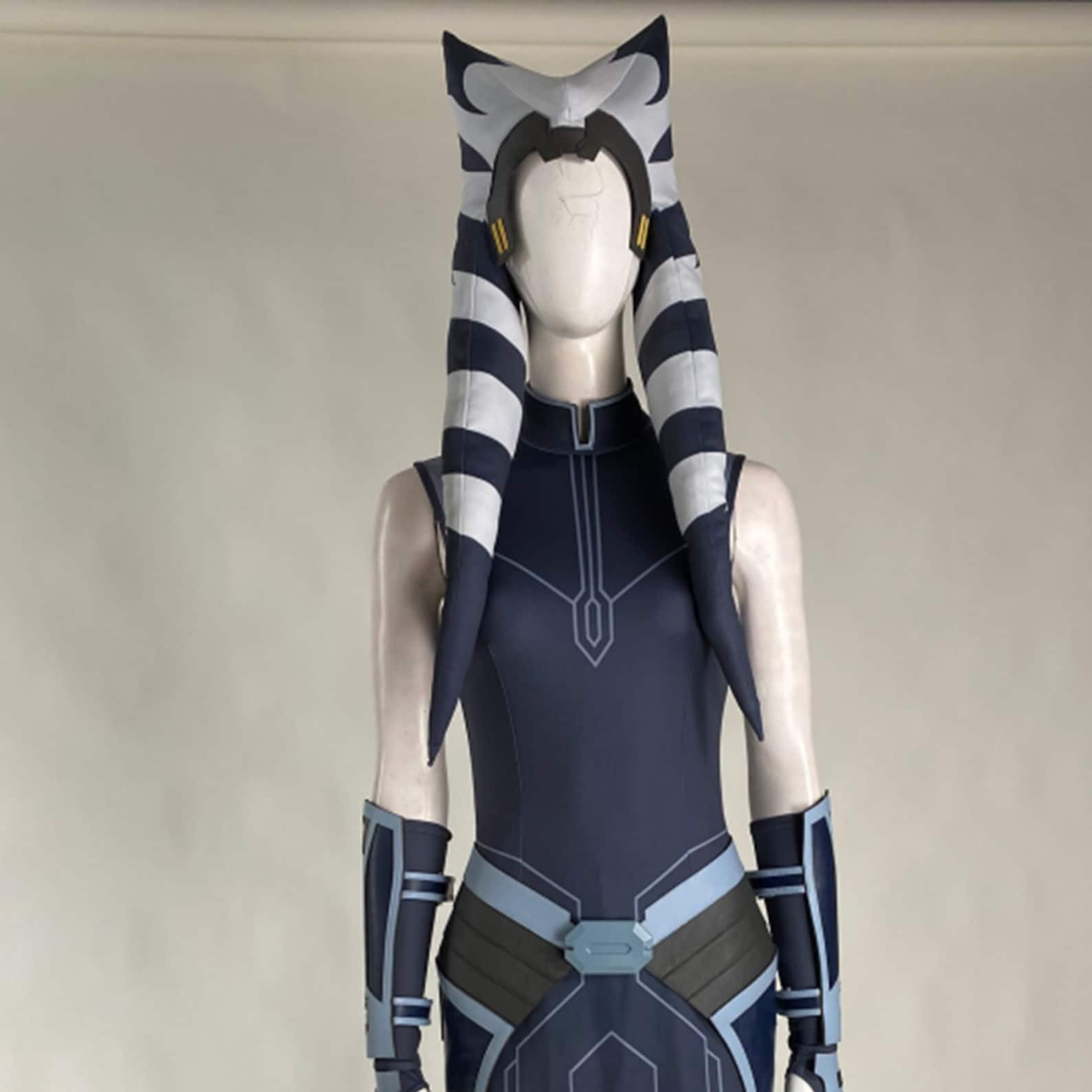 Mandalorian Ahsoka Tano Mask Ahsoka Tano Headpiece Costume Etsy Australia