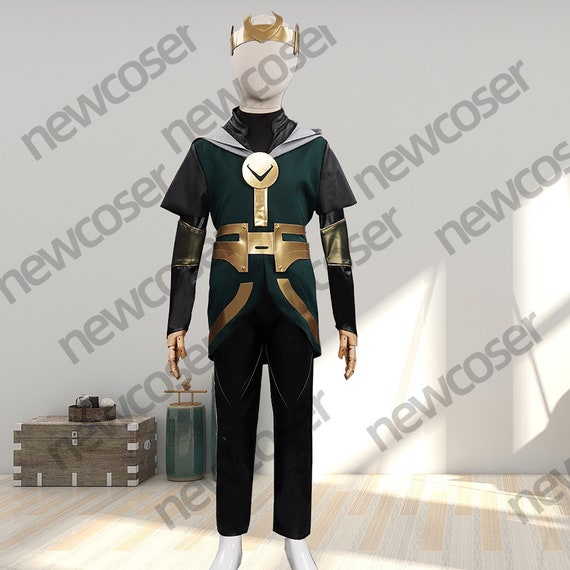2021 Loki Cosplay Kid Loki Costume Kids Children Uniform Suit Etsy