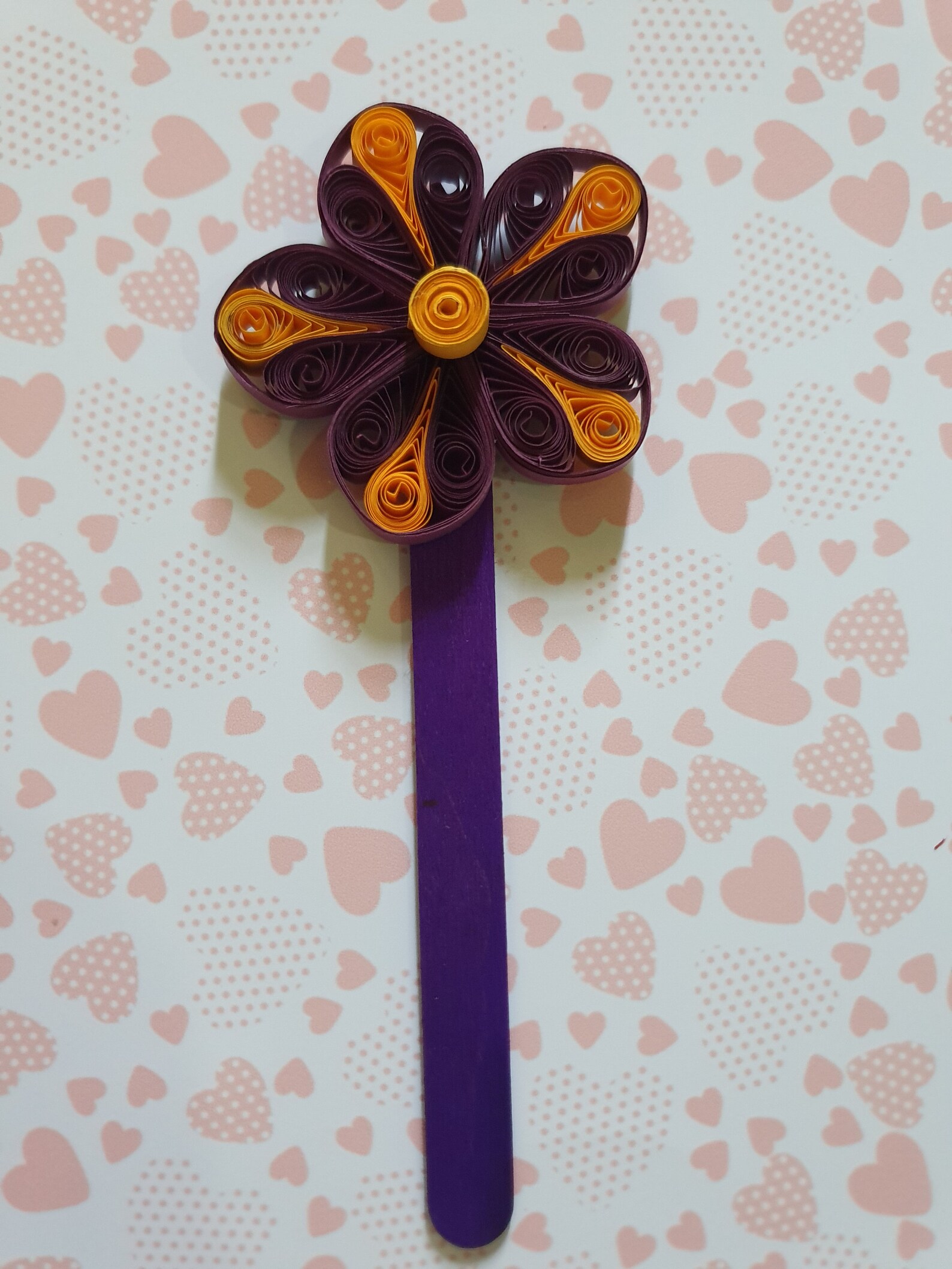 Bookmarks Handmade Quilling Bookmarks Quilling Flower Etsy