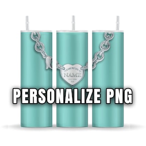 Personalize Name PNG Designer 20oz Skinny Tumbler Sublimation Tumbler Design PNG Digital download