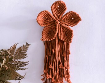 Macrame Flower Wall Hanging: Boho Nursery Decor
