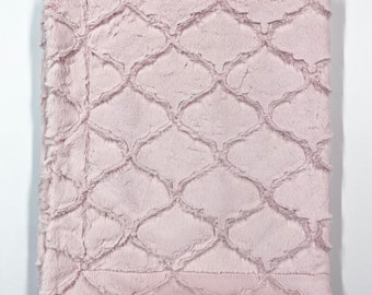 Cuddle Blanket Infant Minky Blanket: Newborn Gift Luxe Cuddle Hide. Baby Shower Gift