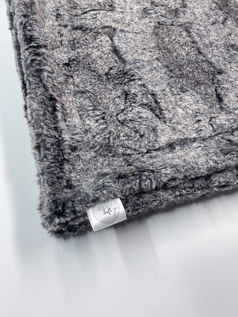 Cuddle Blanket Infant Minky Blanket: Newborn Gift Luxe Cuddle Hide. Baby Shower Gift