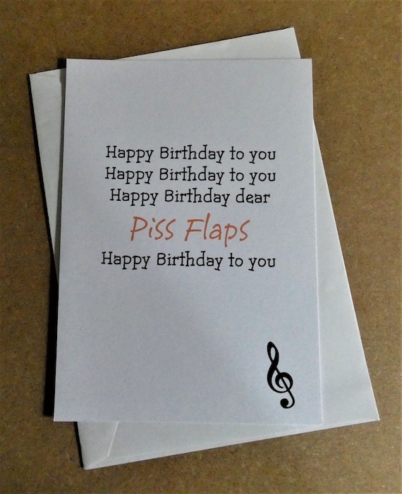 Birthday Funny Dirty Birthday Songs Birthday Card Happy Birthday
