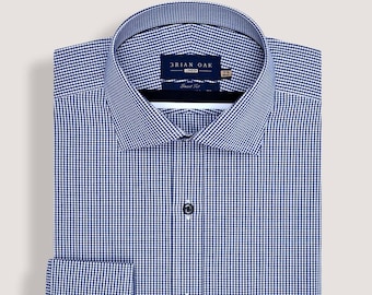 Royal Blue Oxford Pin Collar Long Sleeve Dress Shirts for Men | Mens Button up Stylish Formal Shirts With Collar Bar - Etsy Royal Blue Oxford Pin Collar Long Sleeve Dress Shirts for Men | Mens Button up Stylish Formal Shirts With Collar Bar - Etsy