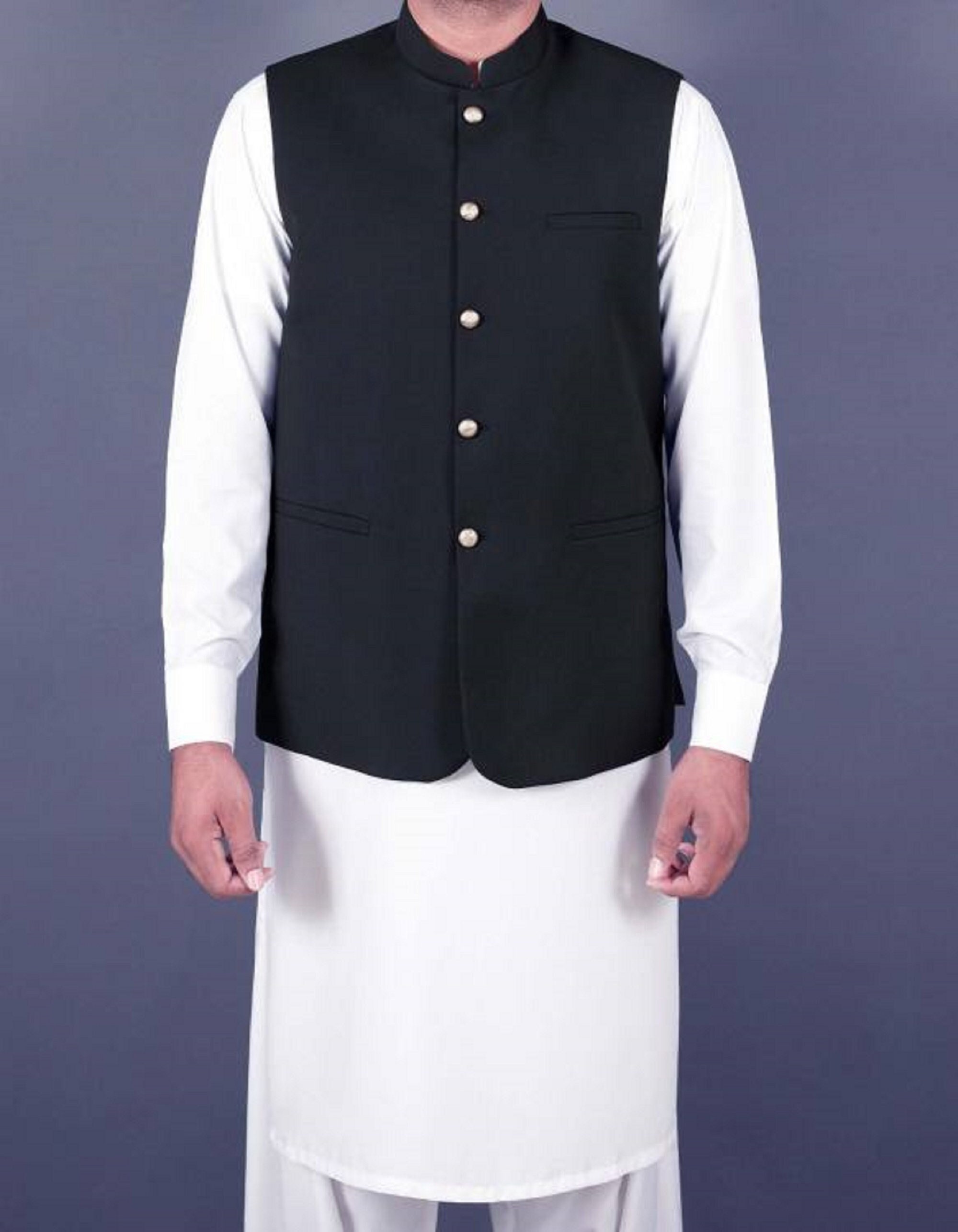 gilet pakistanais homme