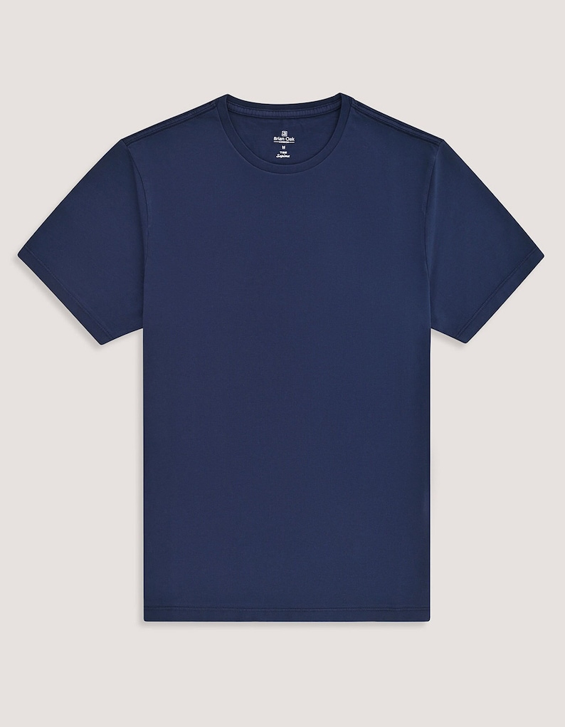 Premium Cotton T-Shirt | Navy