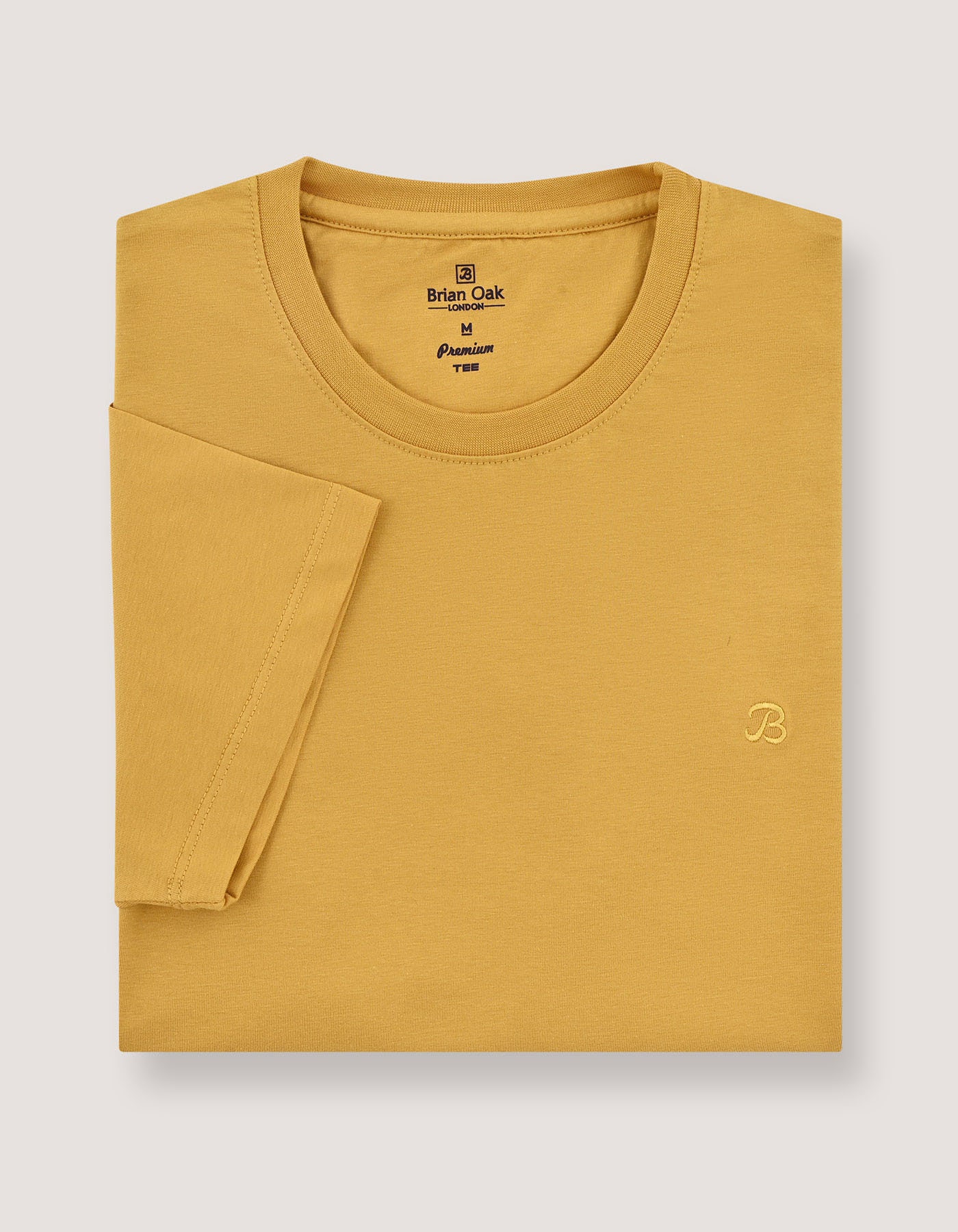 Men's Premium Plain Mustard T-shirt - Etsy